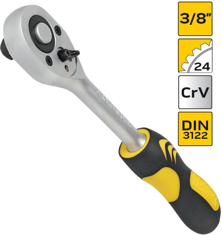 Umschaltknarre versch. Größen 3/8' 24 Zähne