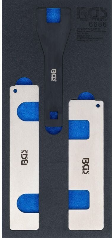 Bgs Technic - Werkstattwageneinlage 1/3: Motor-Einstellwerkzeug-Satz für Opel 1.0, 1.4 l Benzinmotoren