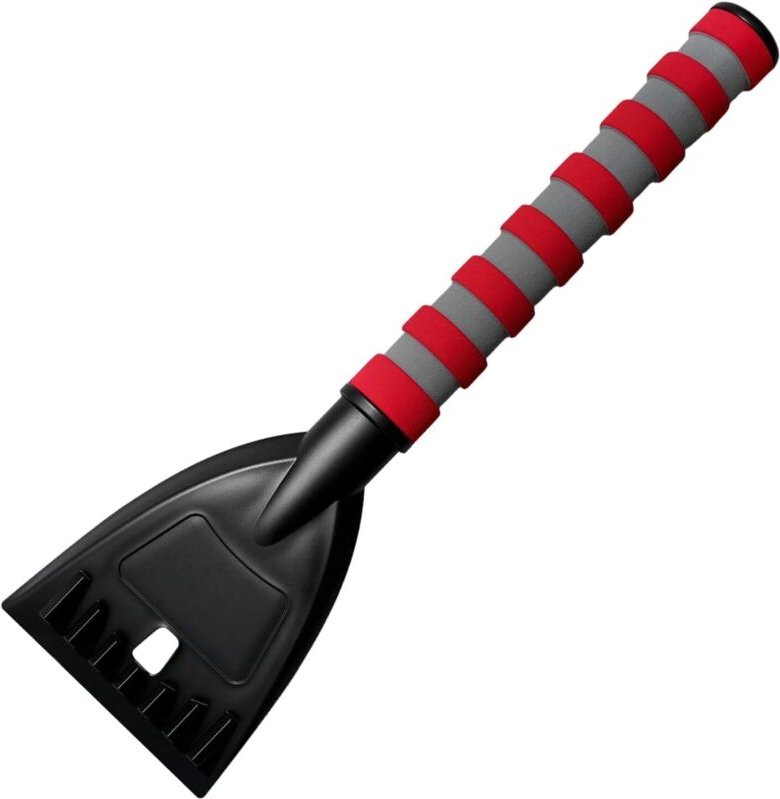 Tragbarer, multifunktionaler Eiskratzer, Scheibenreiniger, Frostentferner, für den Wintereinsatz an SUVs/LKWs/Dächern