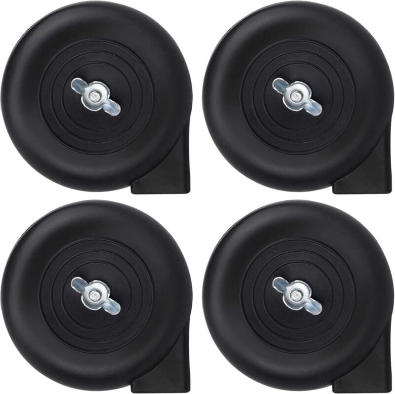 4 Stück Luftkompressor-Schalldämpferfilter, 20 mm Kompressor-Schalldämpfergewinde, Luftfilter, Kompressor-Schalldämpferf...