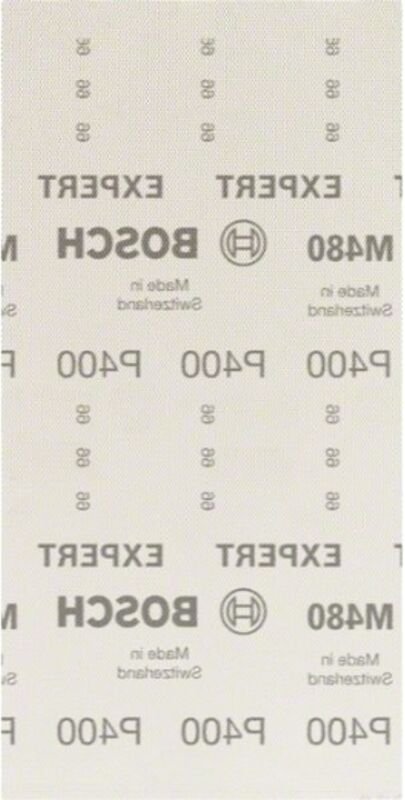 Expert M480 Schleifnetz für Schwingschleifer, 115 x 230 mm, g 400, 50 Stück - Bosch