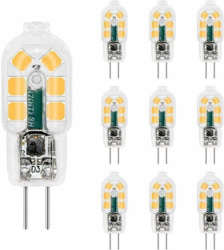 Lampadina LED G4 12V 2W Bianco neutro 4000K, 200LM, equivalente a una lampada alogena G4 da 10W 20W, non dimmerabile, LE...