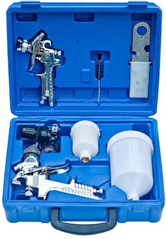 vidaXL 2-tlg. HVLP-Lackierpistolen-Set