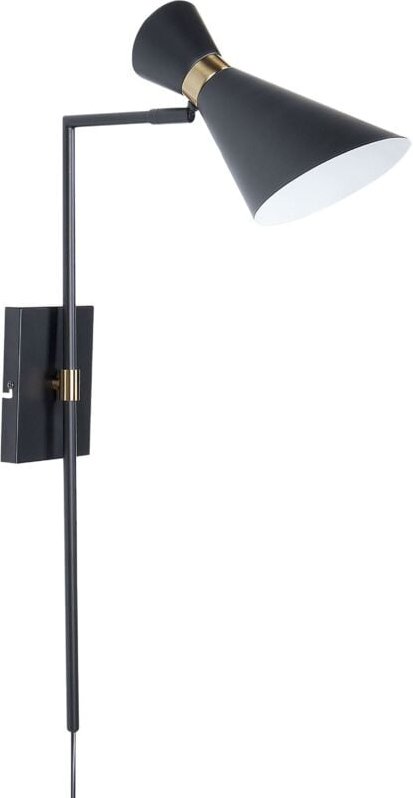 Thumbnail - Wandlampe Schwarz Matt Verstellbar Elegant Modern für Wohnzimmer Schlafzimmer Flur