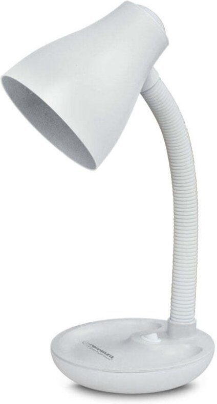 Esperanza schreibtischlampe e27 atria wei