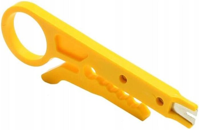 Abisolierer für UTP-/STP-Kabel + LSA-Schieber