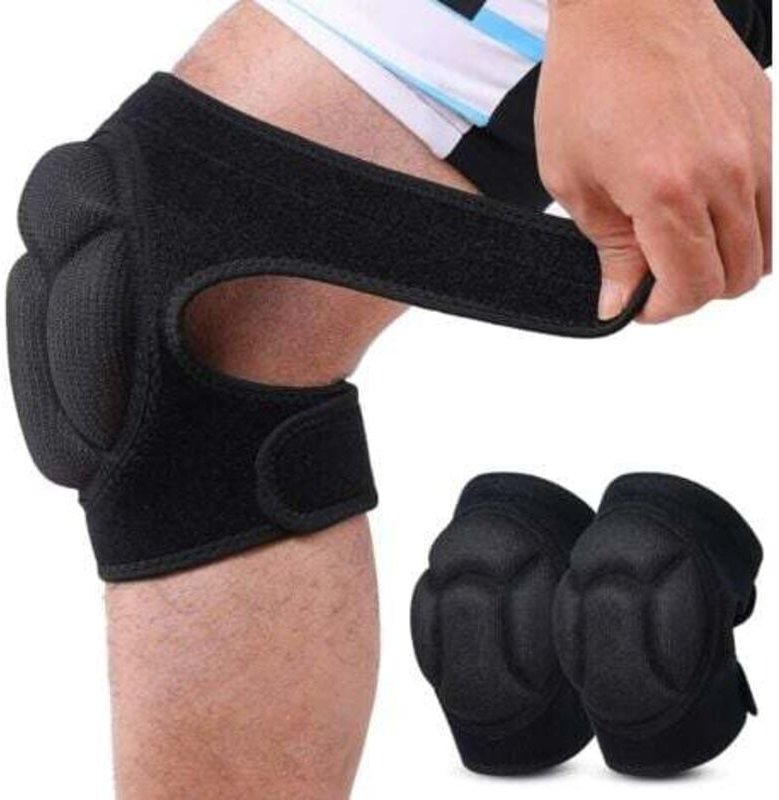 Jalleria - Stück Knieschützer, Antikollisions-Knieschützer aus dickem Schwamm für Gartenarbeit, Bau, Joggen, Mountainbik...