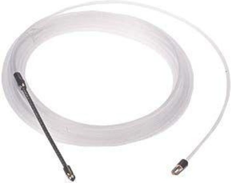 Nylon - Einziehband 25 m, m. Suchfeder u. Öse - Heidemann