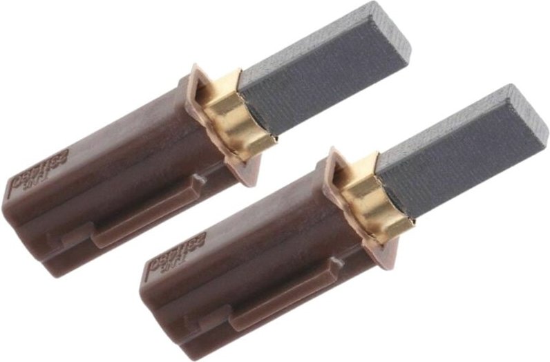 Trade-shop - 2x Motorkohlen Kohlebürsten 6,3 x 11mm für Ametek 117123-00, 117123-13, 117123-29, 117944, 119549-00, 11967...