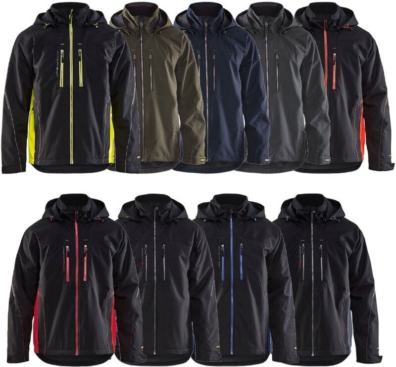 Blakläder Funktionsjacke, schwarz / grau, Unisex-Größe: M