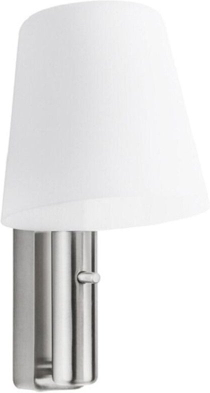 Leds-c4 - Aplique Read Me Led 4.8W Blanco Cálido - 3000K On-Off Níquel Satinado 388Lm