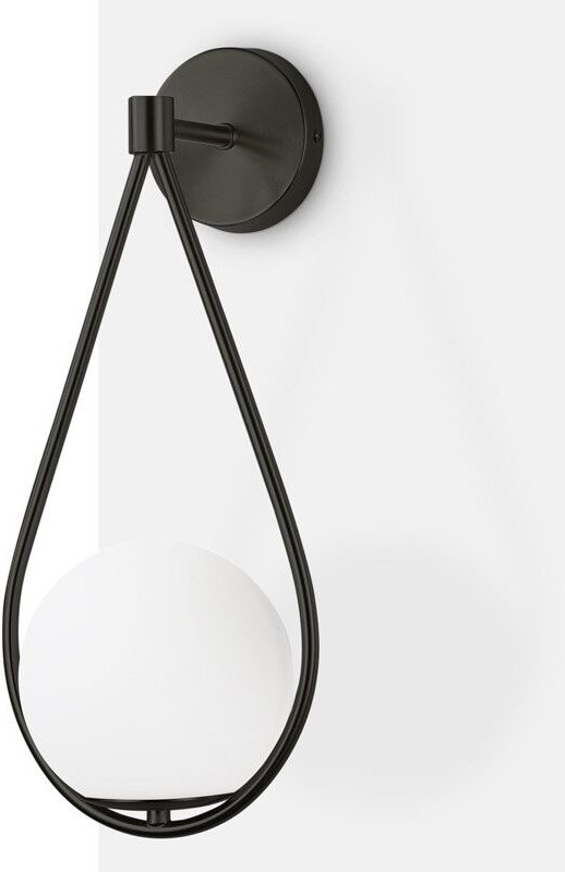 Opalglaskugel Wandleuchte "Clara" - E14