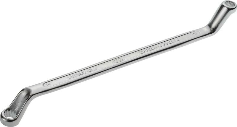 Vigor - Doppel-Ringschlüssel ∙ V1524N-6X7 ∙ Außen Doppelsechskant Profil ∙ sw 6 x 7 mm