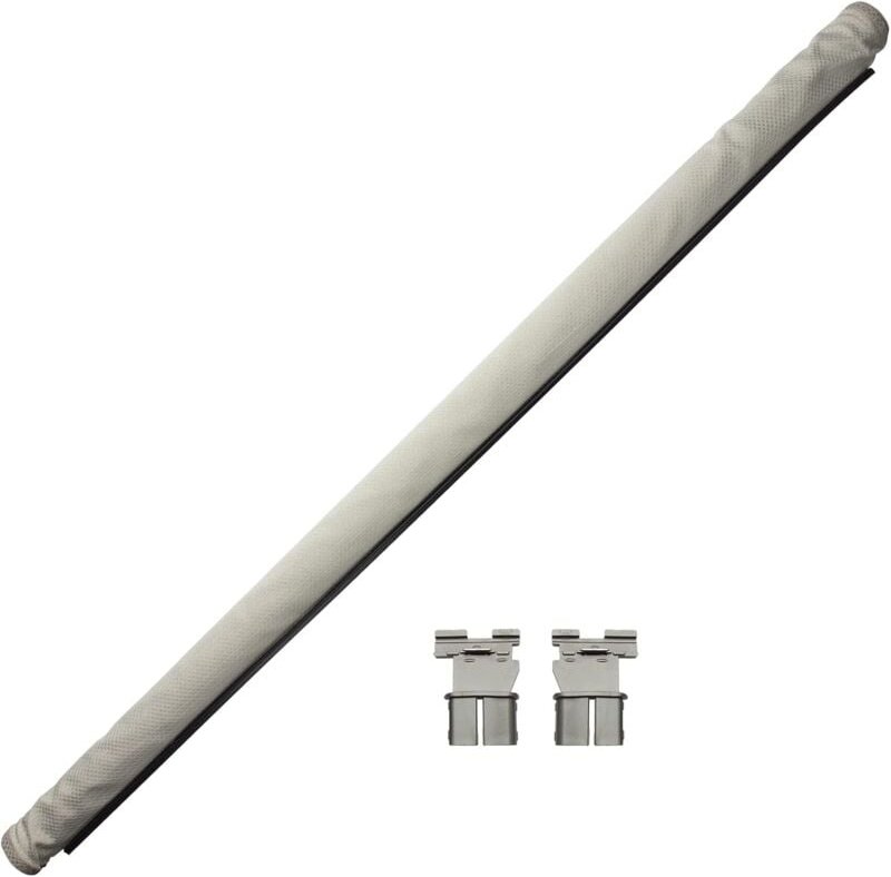 Lntyq - 1K9877307B Sonnenblende mit 2 Clips für Sharan Tiguan Golf Q5, grau