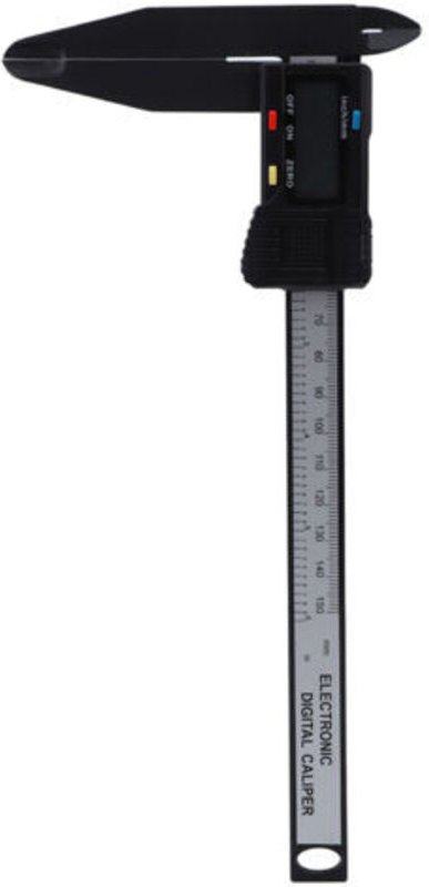 Digitaler elektronischer Messschieber 150 mm/300 mm, Kohleskala, Messwerkzeug mit verlängerter Messbacke, elektronischer...