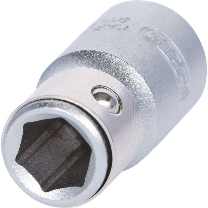 1/4' Bit-Adapter-Stecknuss, mit Spannring