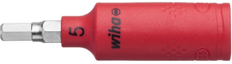 Schraubendrehereinsatz 1/4' Innen-6kt vde 5x65mm - Wiha