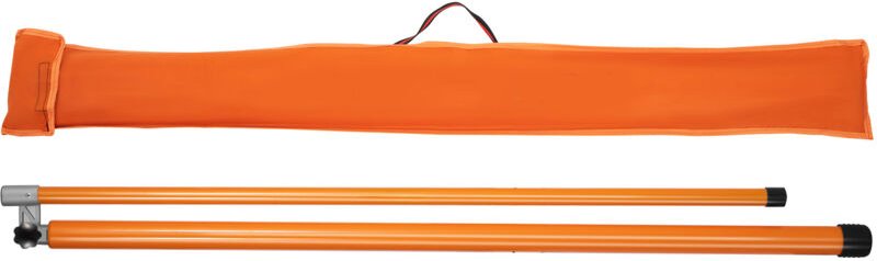 Lasthöhenmesslatte, 20 Fuß langlebige Teleskop-Fiberglaslatte, nichtleitend und leicht, ideal für lkw- und Autotransport...