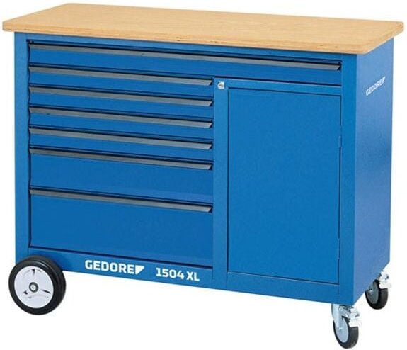 Rollwerkbank mit Sortiment, Nr. 1504 XL-TS-308 - Gedore