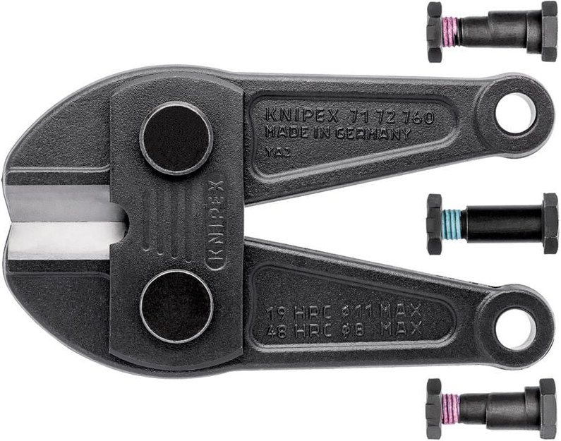 Knipex - Bolzenschneider-Messerkopf Passend für Marke (Bolzenschneider): 71 72 760