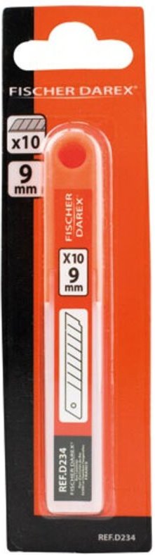 Schneidklinge 9 mm Darex/10er Blister - Fischer Darex