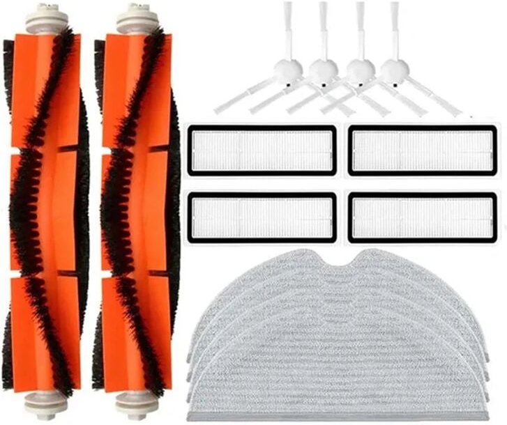 Für Dreame D9 für Dreame Bot L10 Pro für Trouver Robot lds Vakuum Finder Ersatzteil Zubehör Seitenbürste Mopp,A