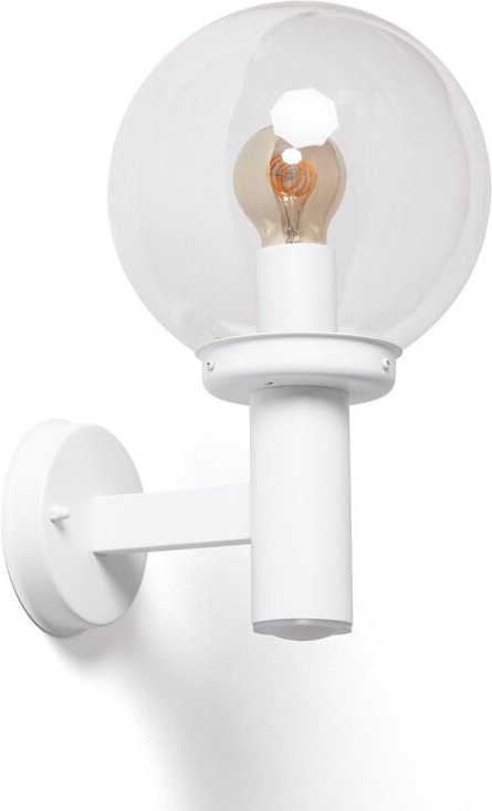 Wandleuchte für den Außenbereich Stahl Jeyko Weiß