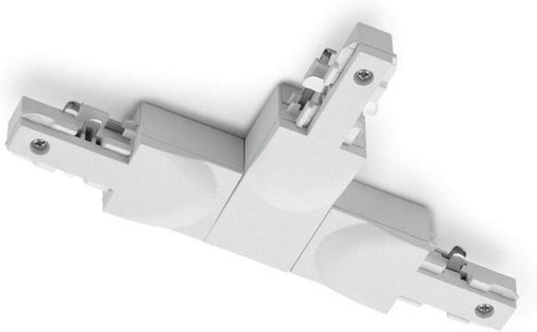 Trio - Leuchten T-Verbinder DUOline weiß matt Schutzleiter innen rechts Verbinder