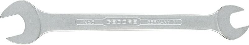 Gedore - Doppelmaulschlüssel 6 18 x 21 mm Länge 236 mm verchromt