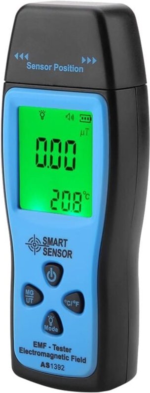 Thumbnail - Détecteur de Rayonnements de Champ Electromagnétiques Testeur emf Detecteur emf numérique Radiomètre Electromagnétique a...