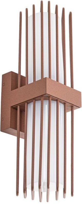 Utomhusvägglampa "Chandan" aus aluminium / grå / zink von Lucande