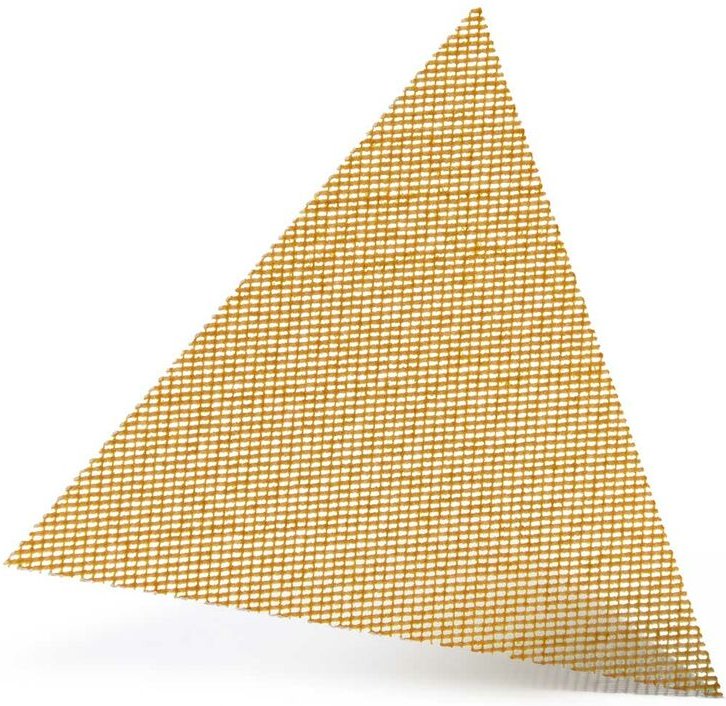 Ultranet Klett-Schleifgitter, 290 x 250 mm, f. Trockenbauschleifer, Weißes Edelkorund (5 Stk.) K320 - Menzer