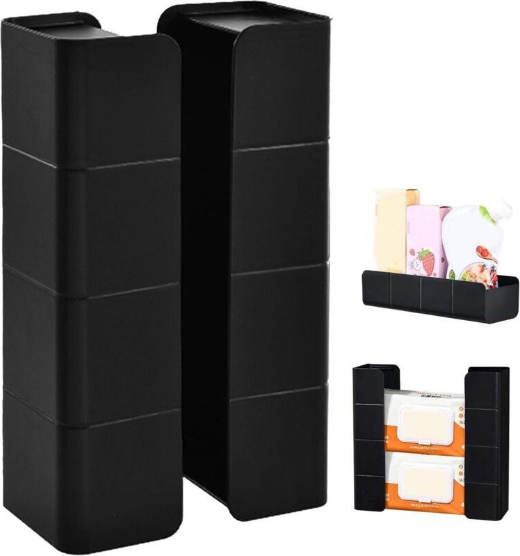 Magnetischer Spender für Handschuhe und Papierhandtücher – zur Wandmontage für Badezimmer, Büro, Küche, Restaurant