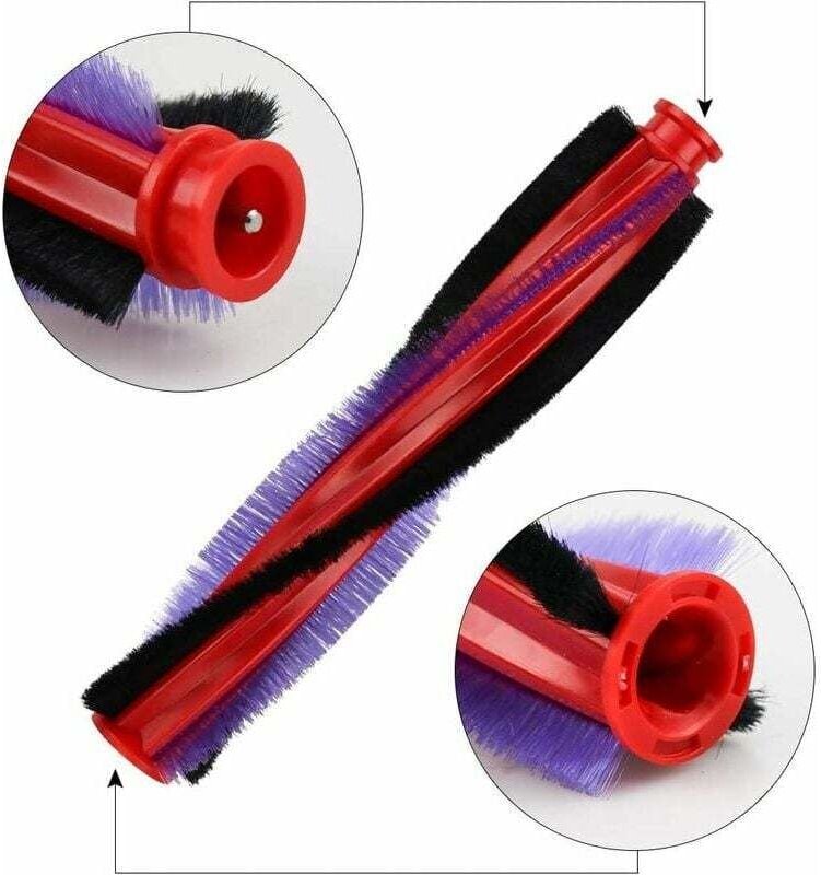 Shining House - Rollenbürste für Dyson V6 DC59 DC62 SV03 Staubsauger, Ersatz-Elektrobürstenrolle für kabellosen Staubsau...