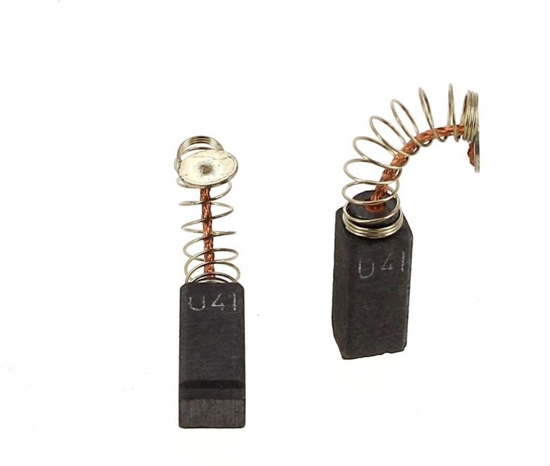 Kohlebürsten 6x6x15 (2 Stück) für Heckenschere Bosch