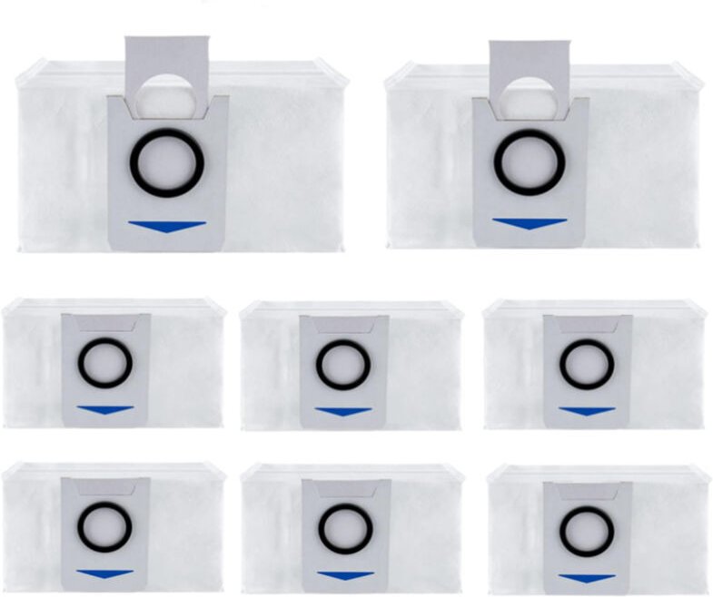 8er-Pack Staubbeutel als Zubehör für Ecovacs Deebot X1 Omni / T20 Omni, Ersatz-Staubsaugerbeutel für DEEBOT X1 und Omni ...