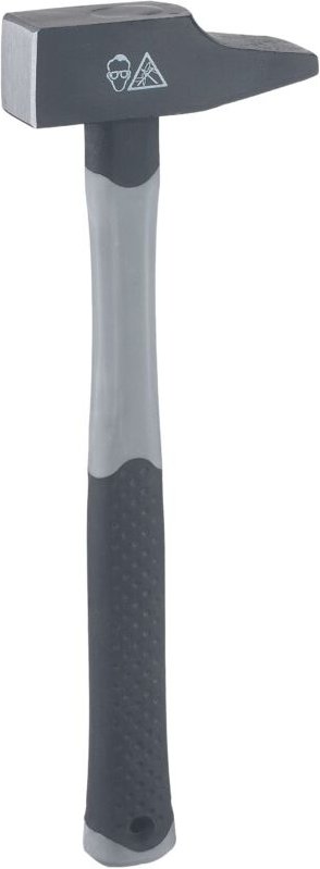 Ruthe Schlosserhammer 26 mm Französische Form mit Fiberglasstiel
