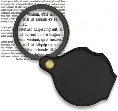 Barbarische Taschenlupe, Durchmesser 5,5 cm