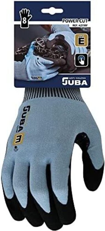 Juba - Taktiler Arbeitshandschuh k-rock fiber / nitrile Größe 6