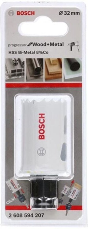 Thumbnail - Bosch - Bi-Metall Lochsäge Progressor for Wood & Metal, Ausführung: 32mm , 2608594207
