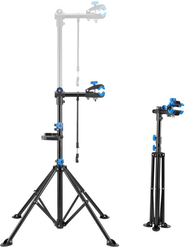VEVOR Fahrradreparaturständer Fahrradmontageständer (29,9 kg belastbar) mit 835-1440 mm einstellbarer Höhe & magnetische...