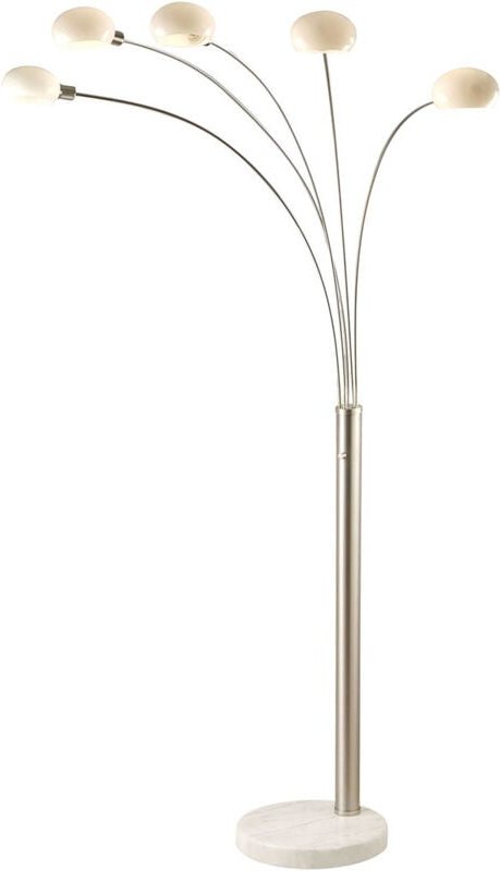 Thumbnail - Stehlampe - Classic Style - nikkel - metall - bogenlampe - Globo