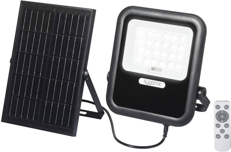 SY-6313012 Solar-Wandstrahler 10 w Warmweiß - Sygonix