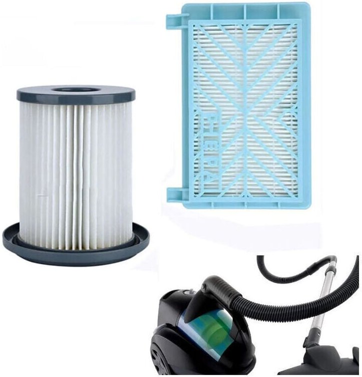 Ersatz-Staubsaugerfilter-Kartuschenfilter-Set für Philips FC8720/FC8724/FC8732/8734