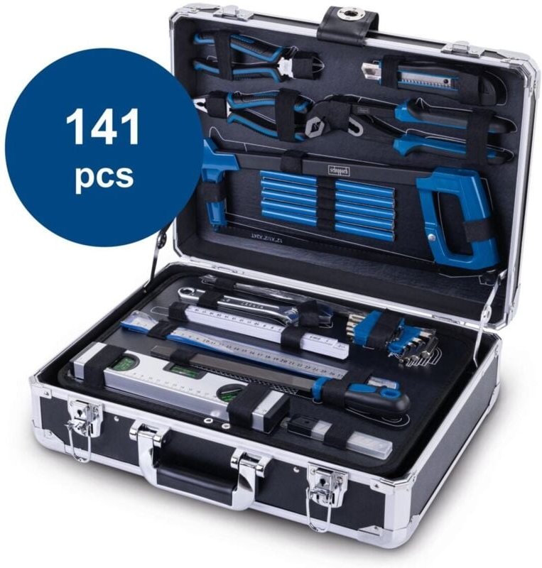 Thumbnail - Werkzeugkoffer mit 141 Teilen Scheppach tb200