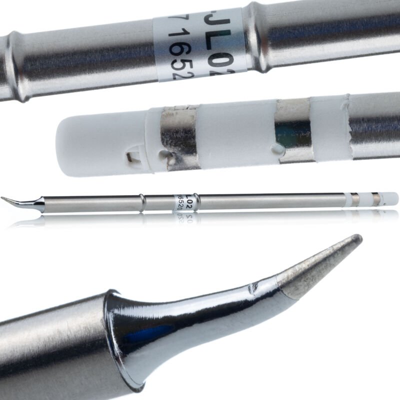 Rosfix T12-JL02 - Lötspitze mit eingebautem Heizelement Schnelles Aufheizen, präzise Temperaturkontrolle, einfache Insta...