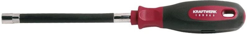 Kraftwerk - ergokraft Flexibler Sechskant-Steckschlüssel-Steckgriff 6 mm