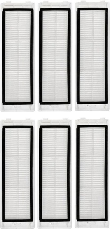 6PCS für Roborock Q5 + Staubsauger Filter Ersatz Waschbar Ersatzteile