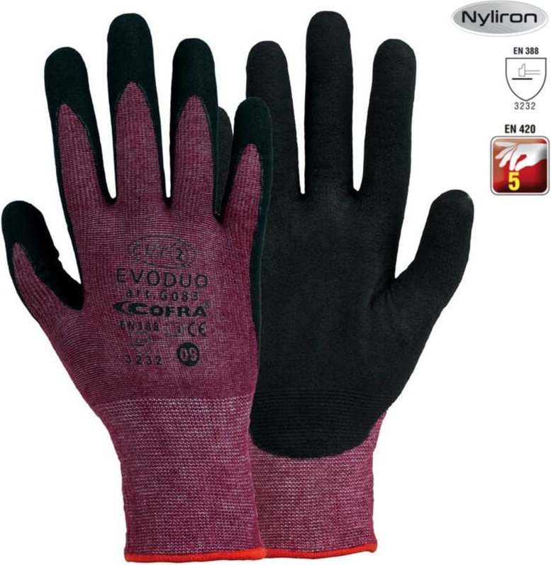 Touchscreen-Arbeitshandschuhe aus Nitril und pu 7 (s)