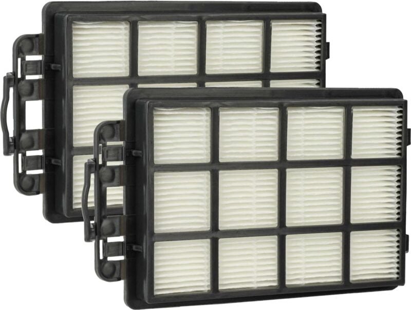2x Lamellenfilter kompatibel mit Arcelik 8835571100 Handstaubsauger - Vhbw
